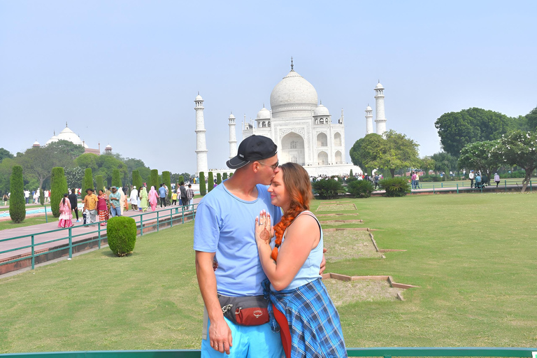 From Delhi: 2-Day Agra & Jaipur Golden Triangle Guided Tour Tour with Car, Driver and Guide (Without Hotels)