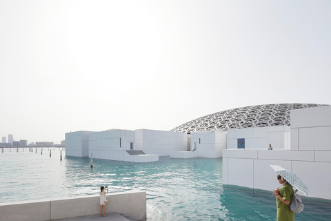 Desde Dubai: Tour de la ciudad de Abu Dhabi con el Museo del Louvre