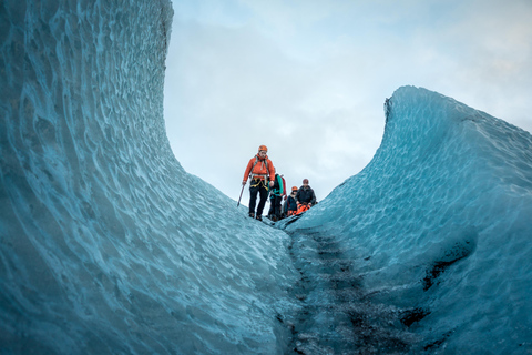 South Coast, Glacier Hike en Northern Lights Winter Tour