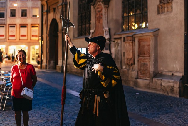 Visit Munich Middle Ages Tour with Night Watchman in German in Munich