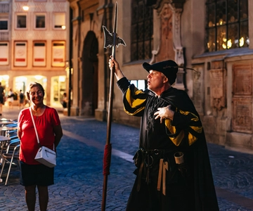 Middle Ages Tour with Night Watchman in German