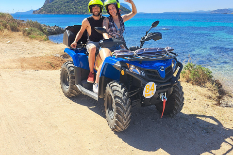 Costa Smeralda: Quad tour with views, the sea and adrenaline. Basic Quad Tour (2 people per quad)