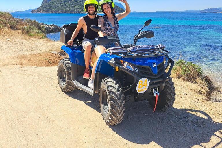 Costa Smeralda: Quad tour with views, the sea and adrenaline. Basic Quad Tour (2 people per quad)