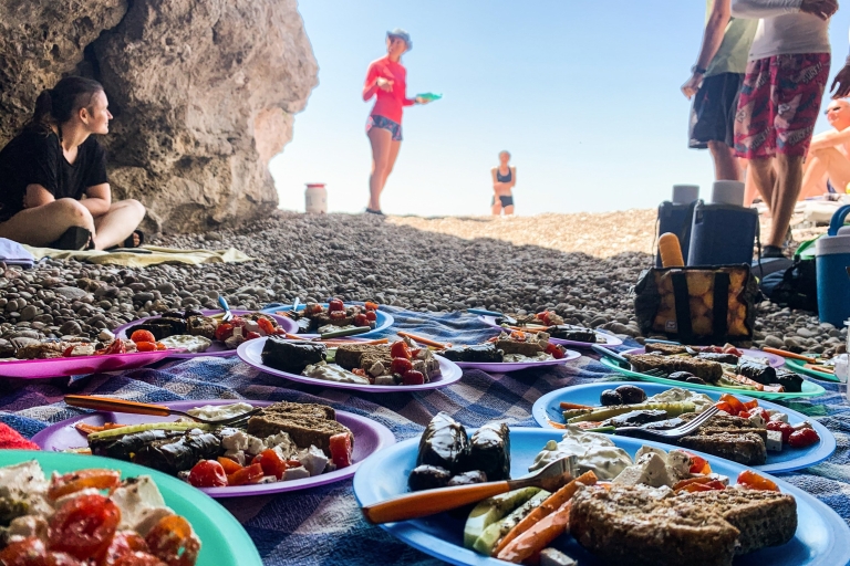 Rhodos: Seekajakfahren und Schnorcheln ab der OstküsteSeekajakfahren und Schnorcheln mit Hotelabholung