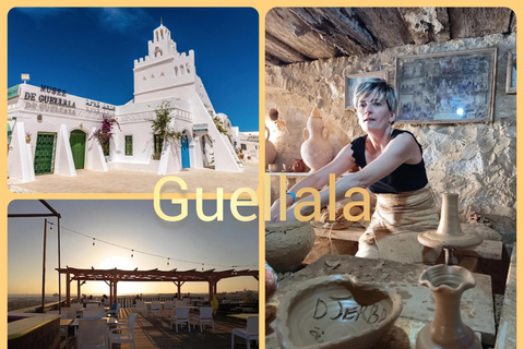 Guellala at Sunset: Museum, Pottery, and Panoramic Stop