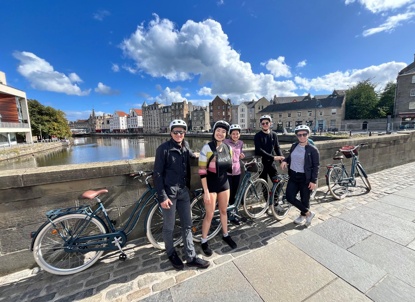Edinburgh: 32 km cykeltur (for det meste uden trafik)