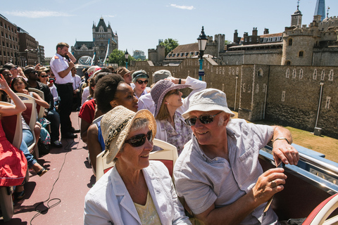 London: Big Bus Hop-on Hop-off Tour and River Cruise 24-Hour Bus with River Cruise