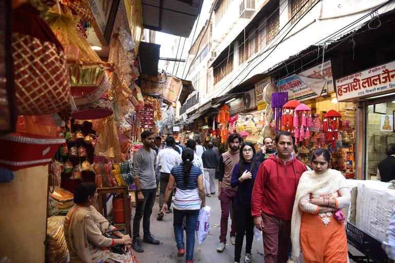 Delhi: Old and New Delhi City Private Guided Day Tour Half-Day Old Delhi Tour (Hotel Pickup, Driver, and Guide)