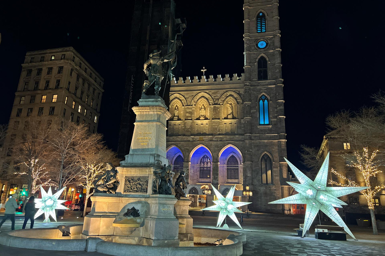 Visite nocturne de Montréal 2h avec un guide expert