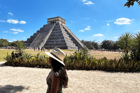 Cancún: Dagtocht Chichen Itza, Ik Kil Cenote en ValladolidTour met pick-up in de omgeving van Cancún