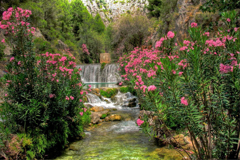 Von Benidorm aus: Tour zu den Algar-Wasserfällen mit TransferVon Benidorm: Algar-Wasserfälle-Tour mit Transfer
