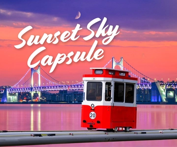 Busan: tramonto della capsula del cielo di Haeundae e tour serale di Busan