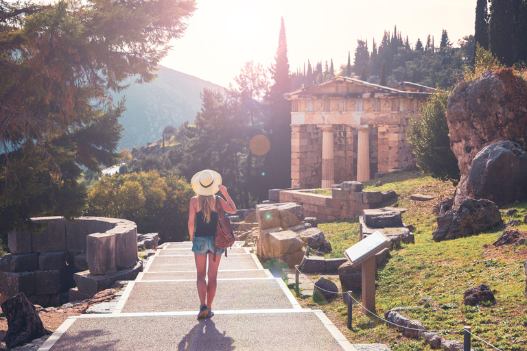 Delphi Dagtrip met kleine groepen vanuit AthenePrivé Delphi Dagtrip vanuit Athene