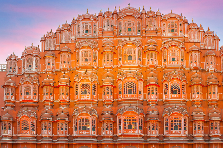 Jaipur : Visite privée d'une journée en voitureTour de ville privé d'une journée avec guide et voiture