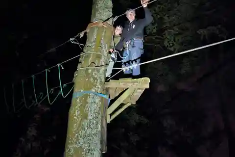 Pau - Night Treetop Treetop - Lacq Aventure