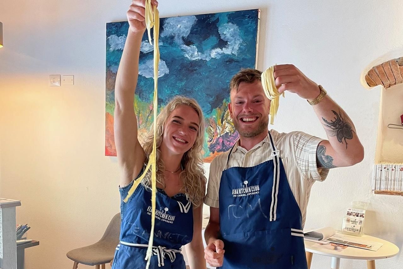 Kochkurs für frische Pasta mit Mittag- oder Abendessen in Capoliveri