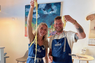 Capoliveri: kookles verse pasta met lunch of diner