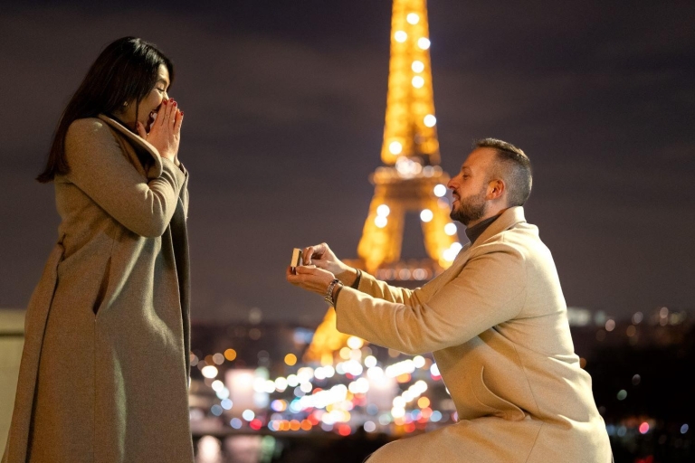 Parijs: professionele fotoshoot bij de EiffeltorenPremium fotoshoot