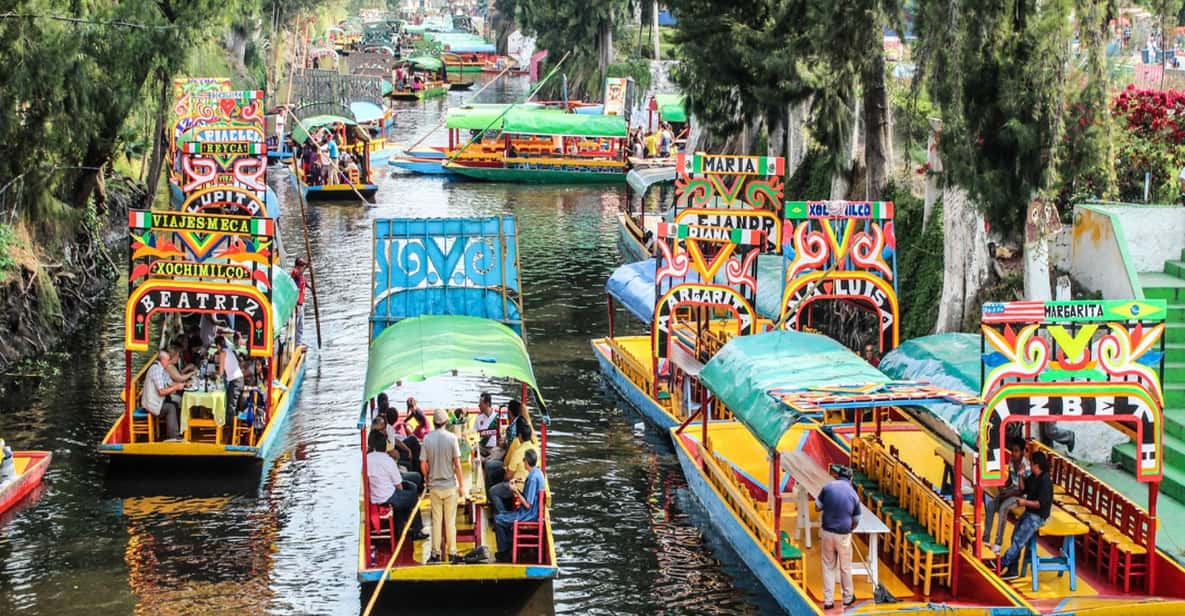 Xochimilco Boats + Coyoacan Frida Kahlo's Neighbourhood GetYourGuide