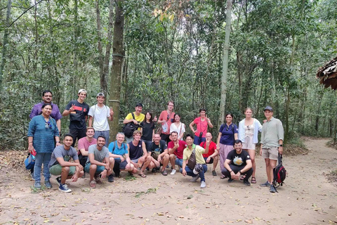 HCM: Explore Cu Chi Tunnels, Shooting, Tasting Steam Cassava Standard Group Tour (Max 25 peoples)