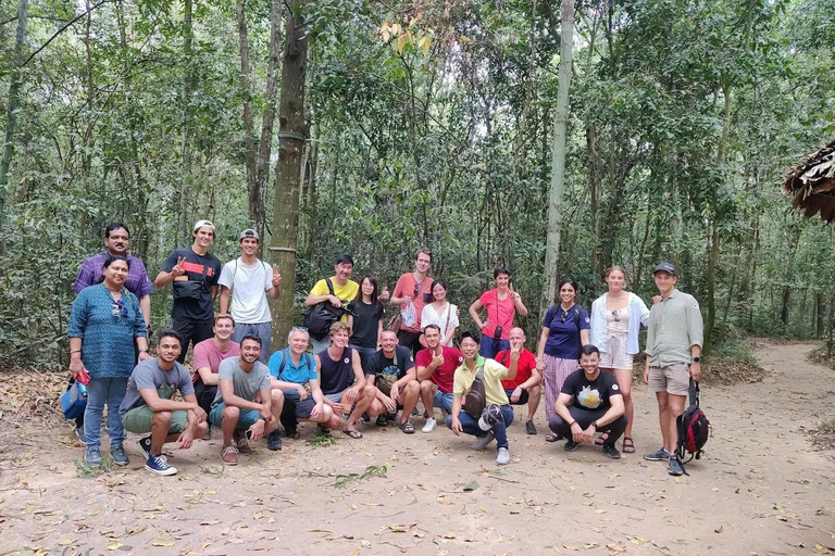 HCM: Explore Cu Chi Tunnels, Shooting, Tasting Steam Cassava Standard Group Tour (Max 25 peoples)