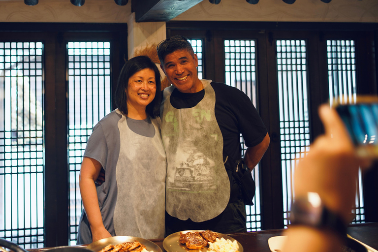 Clase de cocina Royal Seoul en un hanok centenarioClase de cocina real de Seúl en una casa tradicional hanok de 100 años de antigüedad