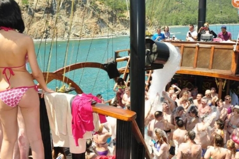 Kemer/Antalya/Belek/Kundu : Emocionante Aventura en Barco Pirata