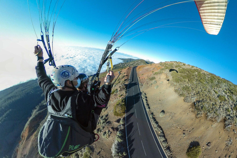 Paragliding Teneriffa: Flug vom Teide nach Puerto de la Cruz