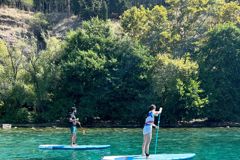 Ohrid: Stand Up Paddleboarding Tour with Landmarks &amp; Photos