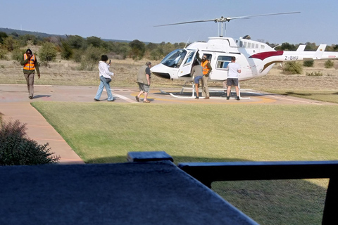 Victoria Falls: Helicopter Flight Aerial View of The Falls