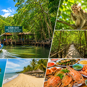 Can Gio Mangrove Trek and Monkey Island Tour