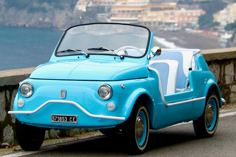 Amalfi Coast: Fiat 500 Jolly Tour with Lemon Grove Visit Sunset - No Lemon Grove