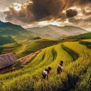 From Hanoi: 2-Day Sapa Village Trek & Fansipan Cable Car