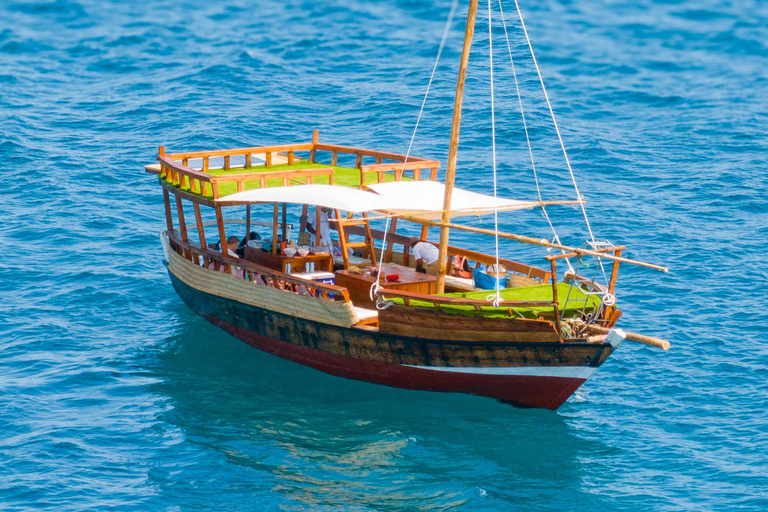 Diani Dhow Adventure to Wasini Island - Kisite Marine Park Dhow Adventure to Wasini Island incl. Kisite Marine Park fee