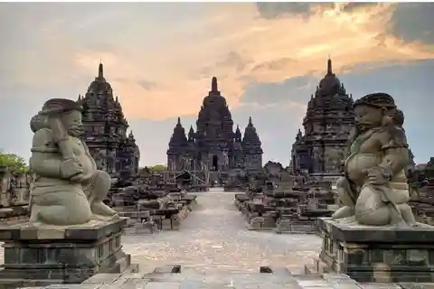 Excursão aos templos de Borobudur e Prambanan