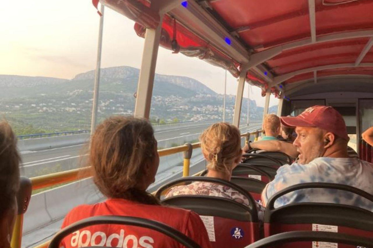 Split: Visita panorámica de la ciudad al atardecer en KlisExcursión nocturna al atardecer en Klis