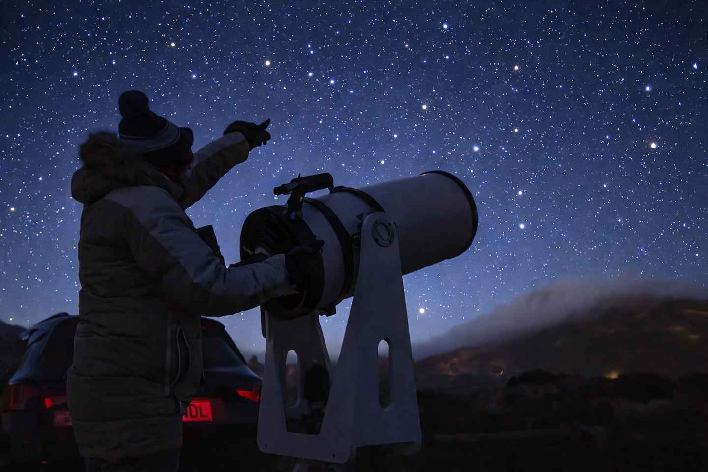 テイデ国立公園: 望遠鏡で星空観察ツアー