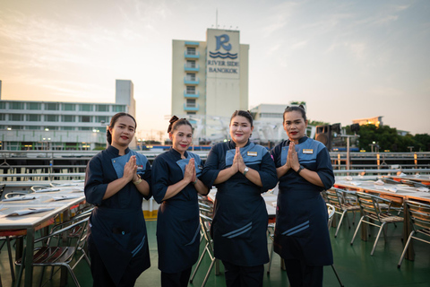 Bangkok: Riverside Diner Buffet Cruise op de Chao Phraya