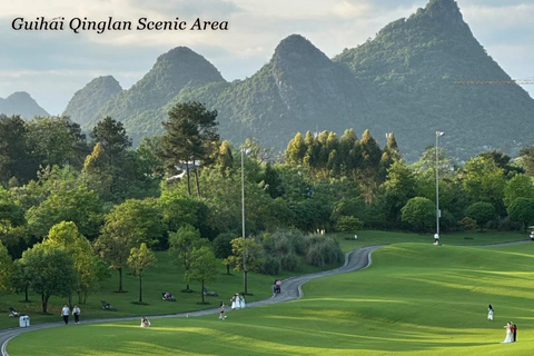 Guilin: Guihai Qinglan and Gudong Waterfall Private Day Trip Guilin: Guihai Qinglan and Gudong Waterfall with Tour Guide