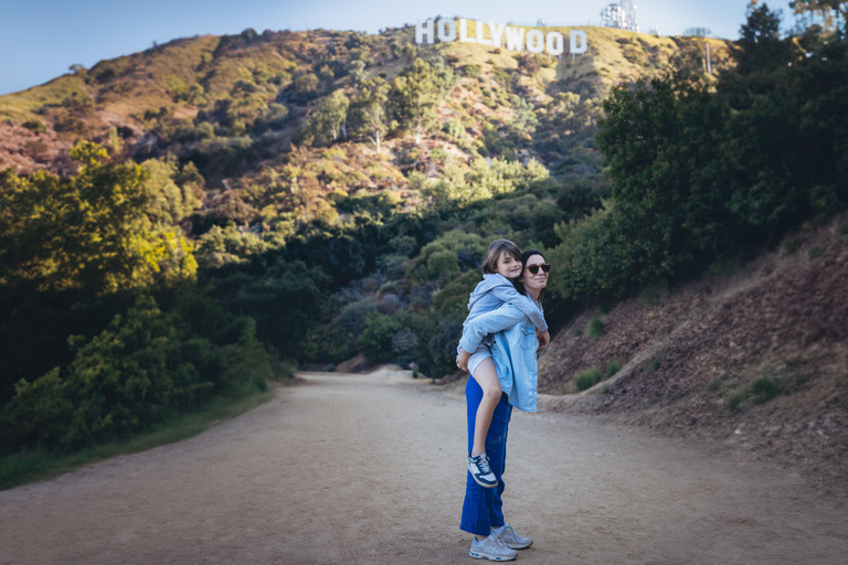 Privé fotoshoot bij het Hollywood Sign (Frans of Engels)