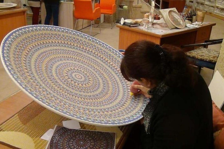 Visit to Cappadocia ceramic workshop and carpet store