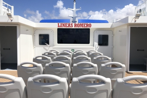 Fuerteventura: ferry de ida y vuelta a Lanzarote wifi gratisFuerteventura: ticket de ferry de ida y vuelta a Lanzarote