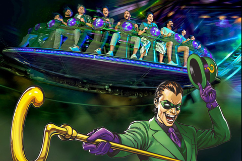 Dubaï : mosquée Sheikh Zayed et Warner Bros avec transfert