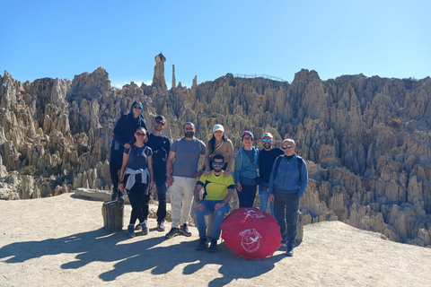 La Paz : visite guidée de la vallée de la Lune avec vue sur les AndesLa Paz: Moon Valley Guided Tour with Andes Views