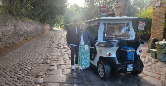 Exclusive Catacombs Tour by Eco Golf Cart