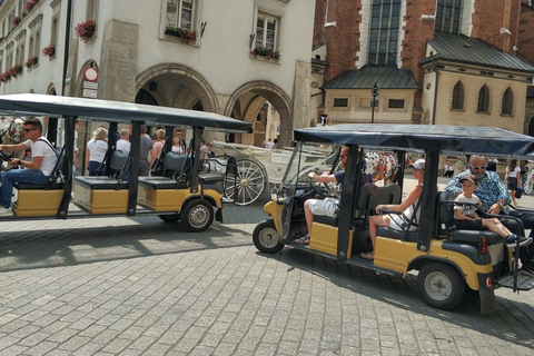 Cracovia: recorrido en carrito de golf eléctrico por el casco antiguo