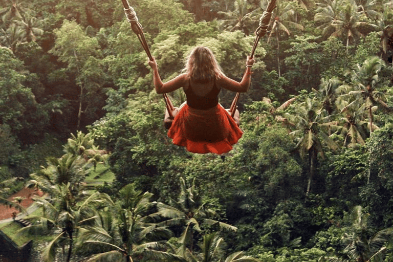 Ubud: Natura in primo piano, fauna selvatica, altalena e cascata