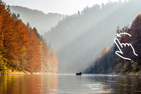 Cracovia: Rafting tradizionale di Dunajec e seggiovia di montagnaTour di rafting a Dunajec