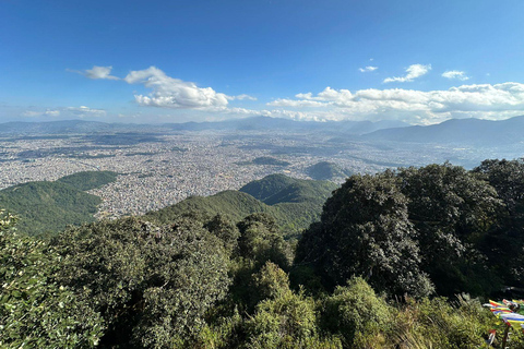 Visita a Swyambhunath con excursión de un día a la colina de Nagarjun