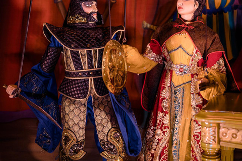 Syracuse: Sicilian Puppet Show with visit behind the scenes Sicilian puppet show + visit behind the scenes for 2 people